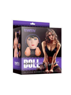 Ρεαλιστική μελαχρινή κούκλα σεξ - Silicone Boobie Super Love Doll Marilyn