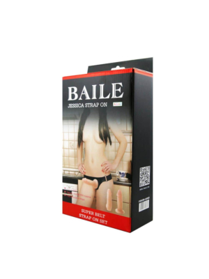 Baile Jessica Strap On with Double Mini Dildos