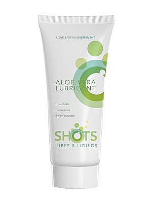Water-Based Aloe Vera Lubricant 100ml - Shots Media