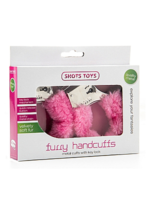 Furry Handcuffs - Pink