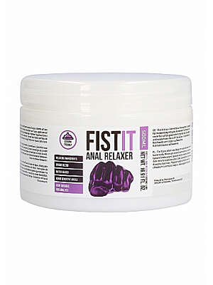Fist It Anal Relaxer Water-Based Lubricant 500ml - Shots Media