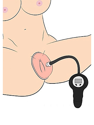 Digital Automatic Pussy Pump - Transparent