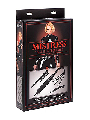 IS E-Stim Wand w 3 Silicone Attachments