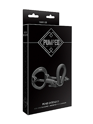 Shots Pumped Penis Extender Black