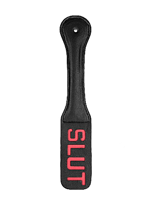 Ouch! Paddle - SLUT - Black