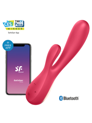 Rabbit App control Vibrator Satisfyer Mono Flex (Red)