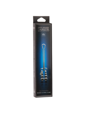 Clitoral Clamp - Fifty Shades of Grey Just Sensation Clitoris Clamp Silver 19cm