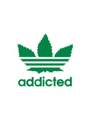 addicted Stamp