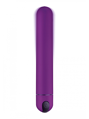 XL Vibrating Bullet Rechargeable - Purple - XR Brands