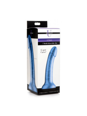 G-Tastic 17,8cm / 7 inch Metallic Silicone Dildo