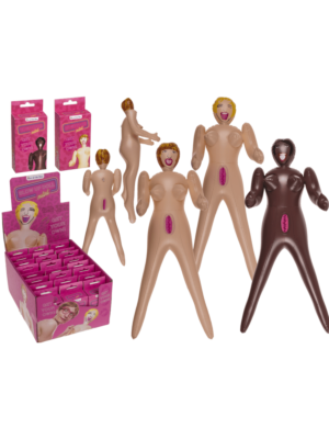 Inflatable mini rubber doll 66 cm