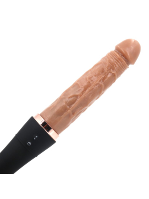 Baseball Bat Thrusting - Licking Vibration Dildo 