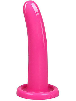 Curved Dildo - Lovetoy Holy Dong Small Silicone Dildo 1611 Pink