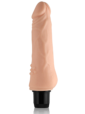 Real Feel Lovetoy Realistic Dildo Vibrator - Skin color