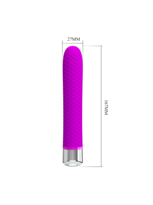Sensual Pleasure Reginald Silicone Vibrator (Purple) - Pretty Love