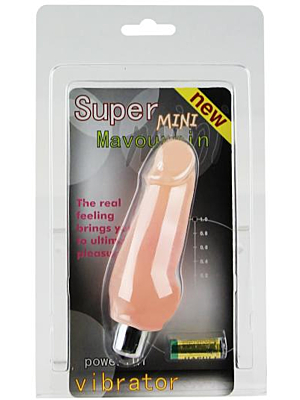 Baile Mini Vibrating Penis Flesh
