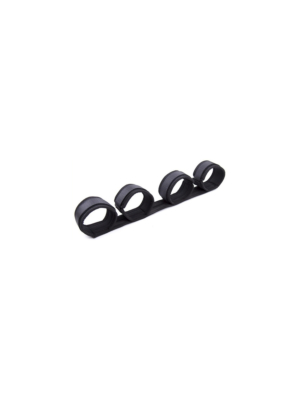 Black Nylon Spreader Bar with Handcuffs