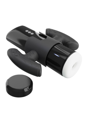 PRETTY LOVE - LARISSA SUCTION MASTURBATOR WITH VIBRATION + SUPPORT