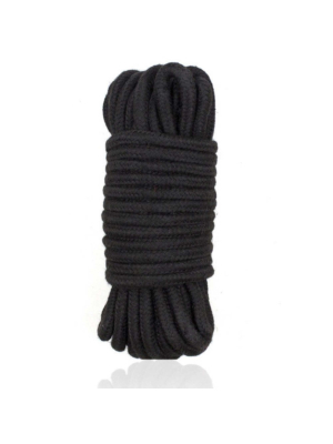 Bondage And Fetish Cotton Rope-10m Black