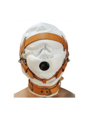 White Head Camisole Balaclava
