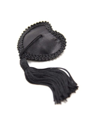Heart Nipples Tassels BLACK
