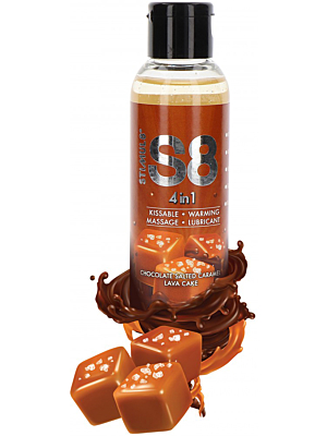 4-in-1 Dessert Kissable Warming Lubricant Chocolate 125ml - Stimul8
