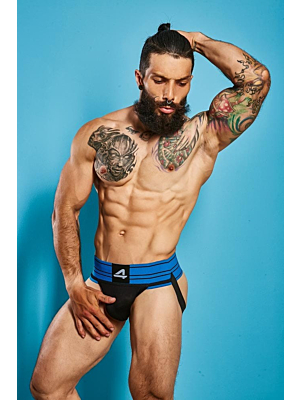 C4M - Rugby Jockstrap-ElectricBlue-M