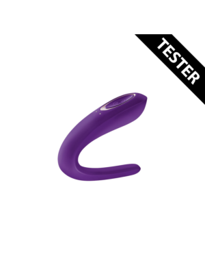 Satisfyer Double Classic - Partner Vibrator Purple Bulk