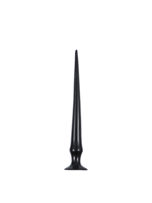 Dildo Deep Inside Black PVC Suction Cup 42 cm 