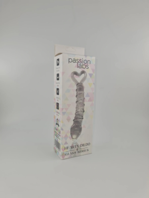 Dildo Hearty Glass Premium Passion Labs Glass Series