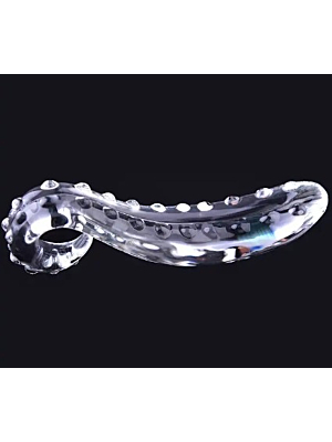 Dildo Tentacle Sticla Transparent Passion Labs