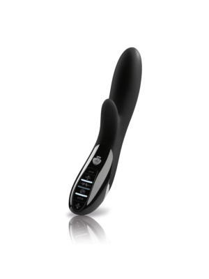 E-Stim Vibrator - Mystim Daring Danny Black 27cm