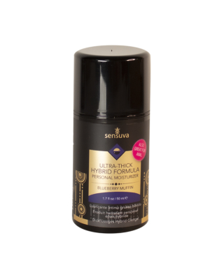 Ultra-Thick Hybrid Personal Moisturizer Lubricant 50ml (Blueberry Muffin) - Sensuva