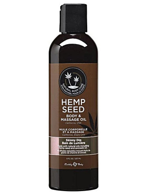 Earthly Body Skinny Dip Massage Oil, 2 oz