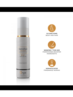 Orgie Sensfeel for Woman Seduction Elixir 10 in 1 Body & Hair 100ml