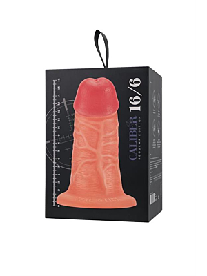 Realistic dildo Caliber 16/6 PVC flesh