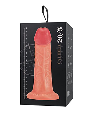 Realistic dildo Caliber 20/5 PVC flesh