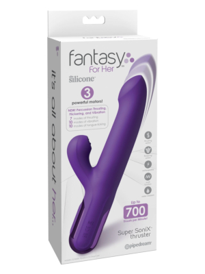 Fantasy For Her Super SoniX Thruster - Purple