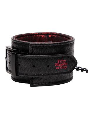 Sweet Anticipation Wrist Cuffs - Red
