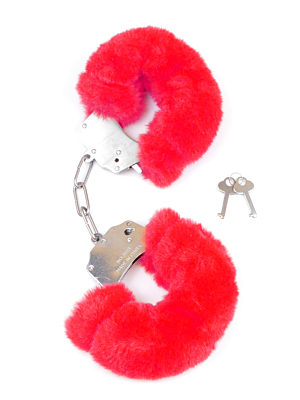 Furry Cuffs Red 