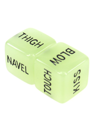 Glow in Dark Love Dice