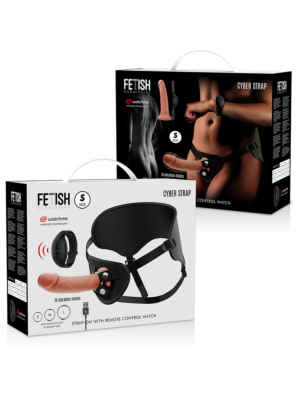 Cyber Strap Harness with Dildo & WatchMe Remote