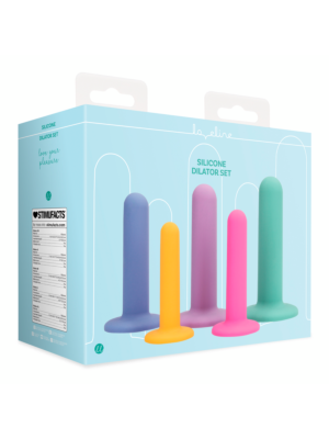 Silicone Anal Dilator Set - Multicolor