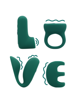 LOVE' (S)explore Set - Green Crystal