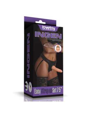 Lovetoy Ingen Easy Women's Strap On Set 19 cm