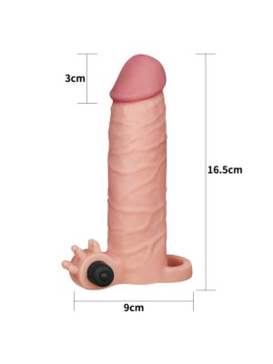 Pleasure X-Tender Vibrating Penis Sleeve 1