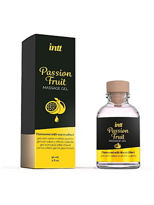 Intt Passion Fruit Warming Massage Gel - 30 ml