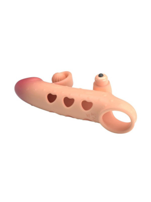 Romance Vibrating Penis Sleeve – Natural