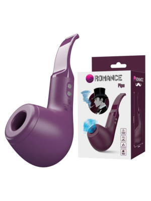 Romance Pipe Suction Pipe Vibrator Purple