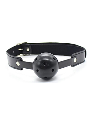 Breath Hole Ball Gag (black)